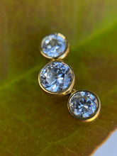 Load image into Gallery viewer, 3 gem arced cluster - Threadless