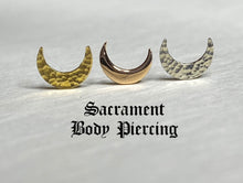 Load image into Gallery viewer, Gold moon - threaded or threadless