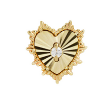 Load image into Gallery viewer, Bad Romance Heart- 14k Gold
