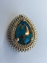 Load image into Gallery viewer, BVLA - Afghan pear with copper turquoise pear

